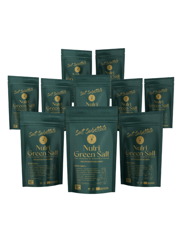 Nutri Green Salt - 100gms (Pack of 10)